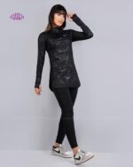 خرید مانتو طرحدار ورزشی100690 - Image 6