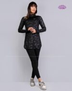 خرید مانتو طرحدار ورزشی100690 - Image 2