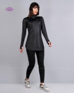 خرید مانتو طرحدار ورزشی100690 - Image 9