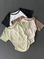 خرید تیشرت بغل چین دار ورزشی 1001081 - Image 6