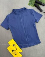 خرید تیشرت زیپدار ورزشی 1001195 - Image 3