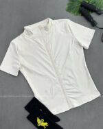 خرید تیشرت زیپدار ورزشی 1001195 - Image 4