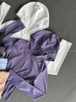 خرید سوییشرت تمام زیپ ورزشی 1001616 - Image 6