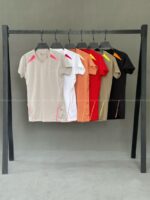 تیشرت آستین کوتاه سوزنی 1001775 - Image 3